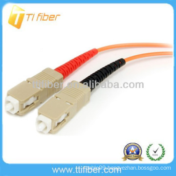 Hot sell SC MM Duplex patch cord optical fiber price
